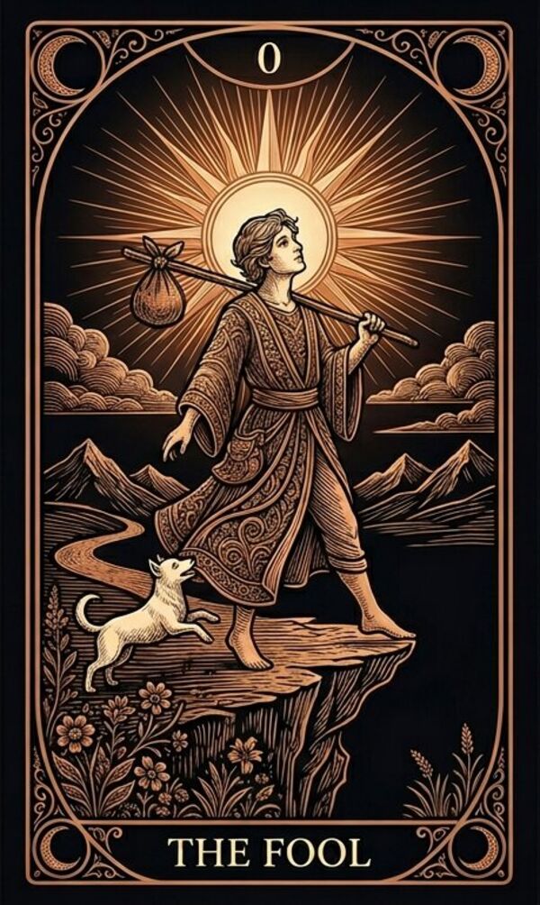 The Copper Deck — Fool card